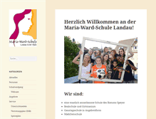 Tablet Screenshot of mws-landau.de